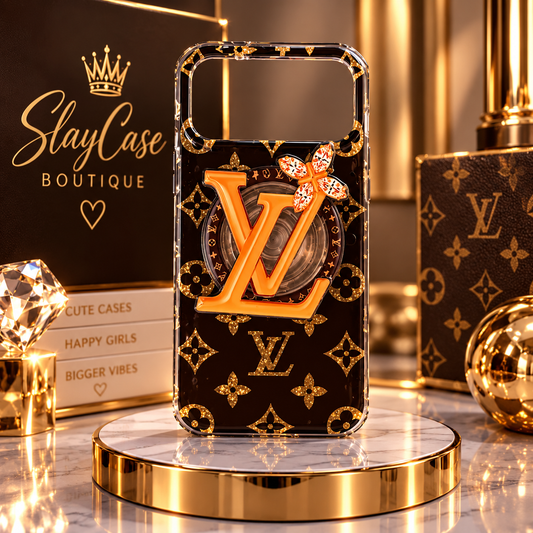 Golden LV Butterfly